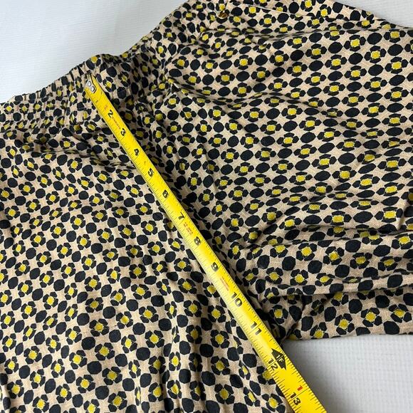 Harilyn by Anthropologie Wide Leg Geo Print Pants Size XS Pull On - Picture 4 of 11